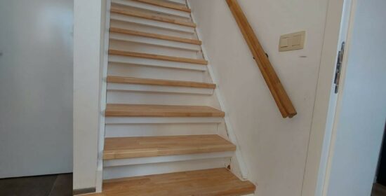 habillage escalier et modification